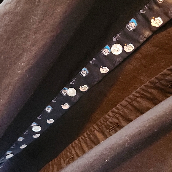 Popeye limited edition black buttonup shirt - Picture 10 of 11